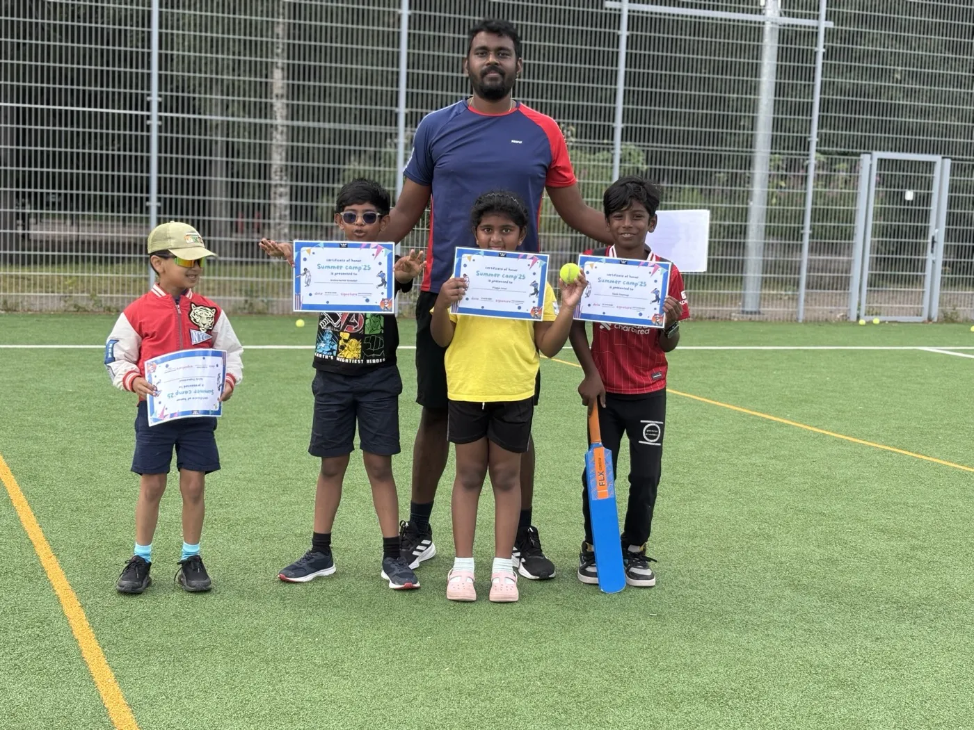 Alpha Ry cricket community event for families